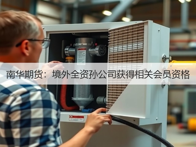 南华期货:境外全资孙公司获得相关会员资格(图3) 南华期货:境外全资孙公司获得相关会员资格(图3)
