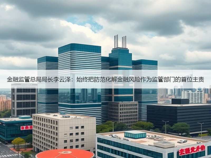 金融监管总局局长李云泽：始终把防范化解金融风险作为监管部门的首位主责
