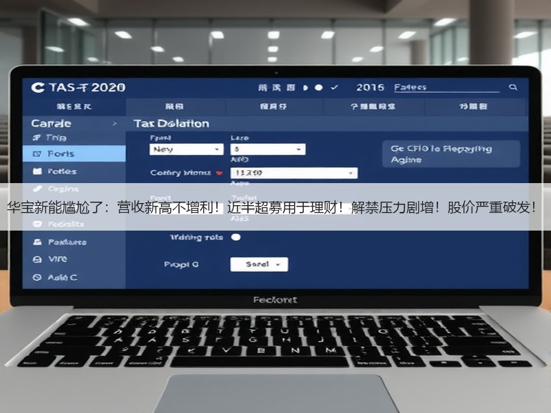 华宝新能尴尬了：营收新高不增利！近半超募用于理财！解禁压力剧增！股价严重破发！