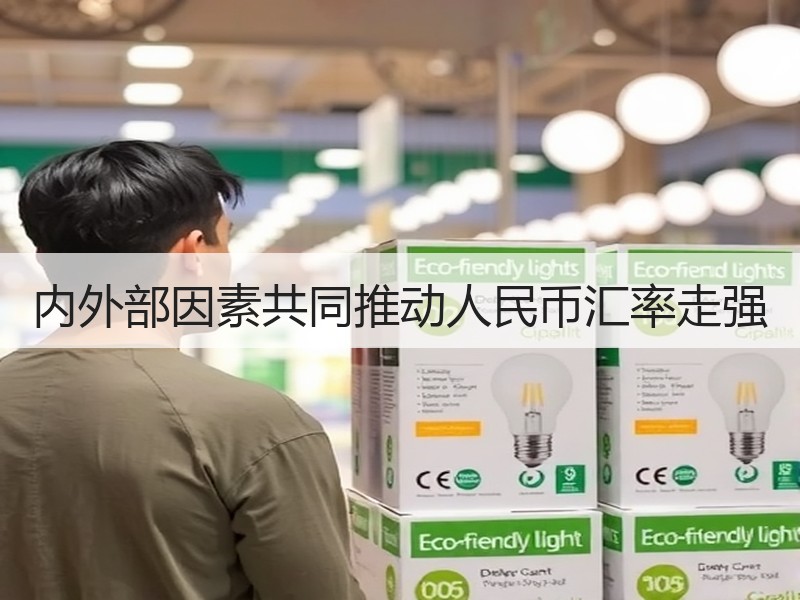内外部因素共同推动人民币汇率走强