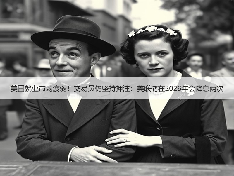 美国就业市场疲弱！交易员仍坚持押注：美联储在2026年会降息两次
