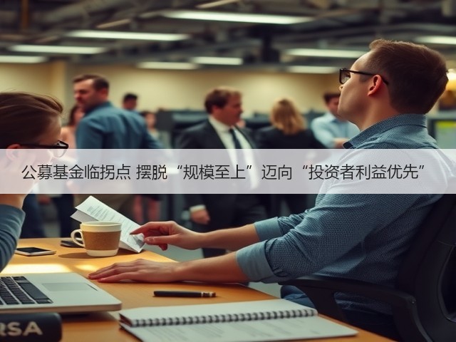公募基金临拐点 摆脱“规模至上”迈向“投资者利益优先”(图2) 公募基金临拐点 摆脱“规模至上”迈向“投资者利益优先”(图2)