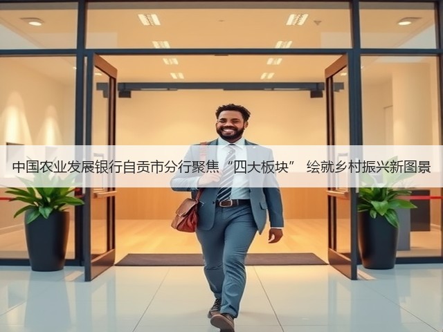 中国农业发展银行自贡市分行聚焦“四大板块” 绘就乡村振兴新图景(图3) 中国农业发展银行自贡市分行聚焦“四大板块” 绘就乡村振兴新图景(图3)