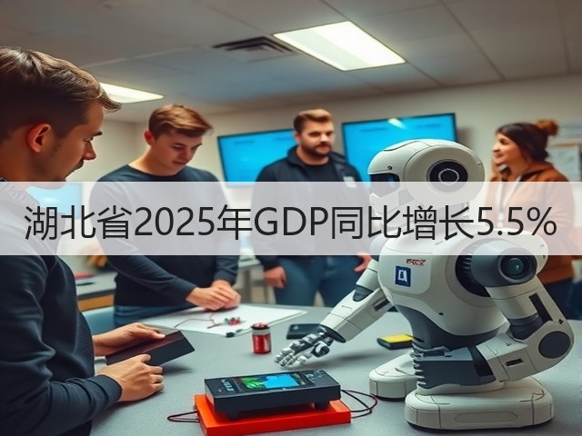湖北省2025年GDP同比增长5.5%(图3) 湖北省2025年GDP同比增长5.5%(图3)