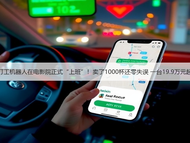 打工机器人在电影院正式“上班”!卖了1000杯还零失误 一台19.9万元起(图2) 打工机器人在电影院正式“上班”!卖了1000杯还零失误 一台19.9万元起(图2)