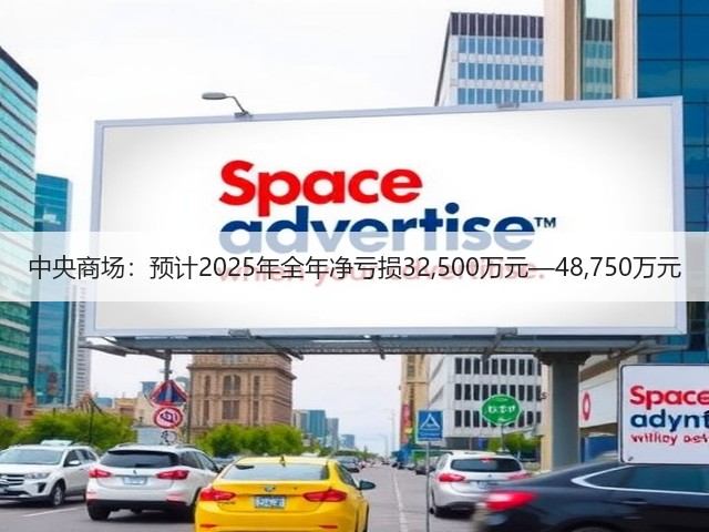 中央商场:预计2025年全年净亏损32,500万元—48,750万元(图1) 中央商场:预计2025年全年净亏损32,500万元—48,750万元(图1)