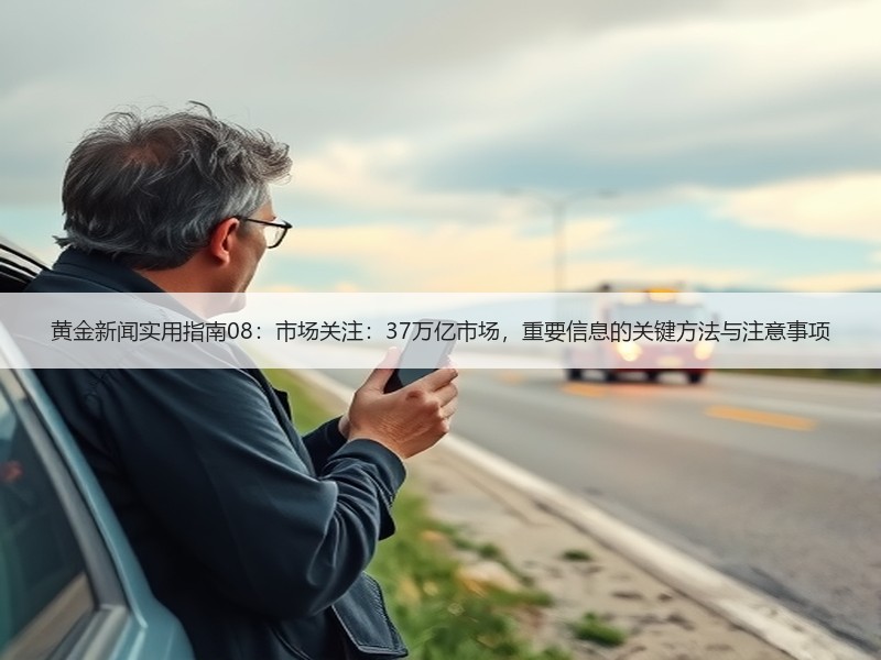 黄金新闻实用指南08：市场关注：37万亿市场，重要信息的关键方法与注意事项