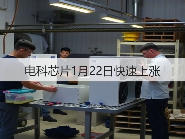 电科芯片1月22日快速上涨(图1) 电科芯片1月22日快速上涨(图1)
