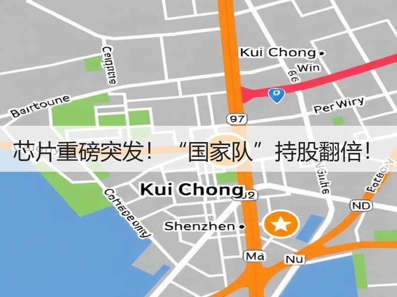 芯片重磅突发！“国家队”持股翻倍！