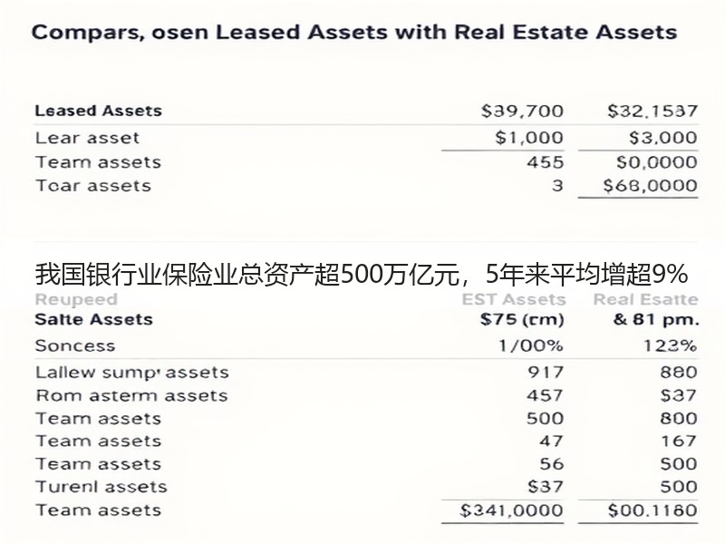 我国银行业保险业总资产超500万亿元，5年来平均增超9%