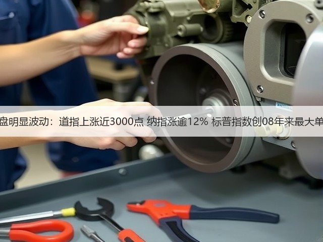 美股收盘明显波动:道指上涨近3000点 纳指涨逾12% 标普指数创08年来最大单日涨幅(图2) 美股收盘明显波动:道指上涨近3000点 纳指涨逾12% 标普指数创08年来最大单日涨幅(图2)
