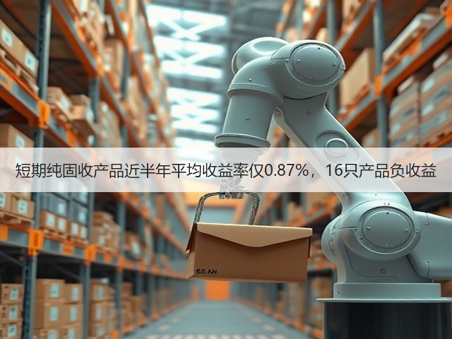 短期纯固收产品近半年平均收益率仅0.87%,16只产品负收益(图1) 短期纯固收产品近半年平均收益率仅0.87%,16只产品负收益(图1)