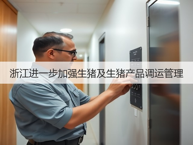 浙江进一步加强生猪及生猪产品调运管理(图3) 浙江进一步加强生猪及生猪产品调运管理(图3)