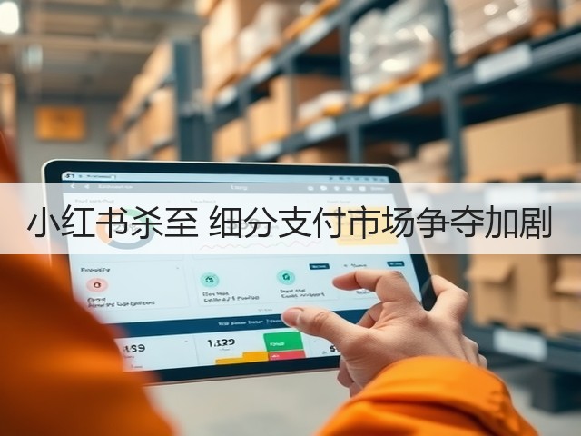 小红书杀至 细分支付市场争夺加剧(图2) 小红书杀至 细分支付市场争夺加剧(图2)