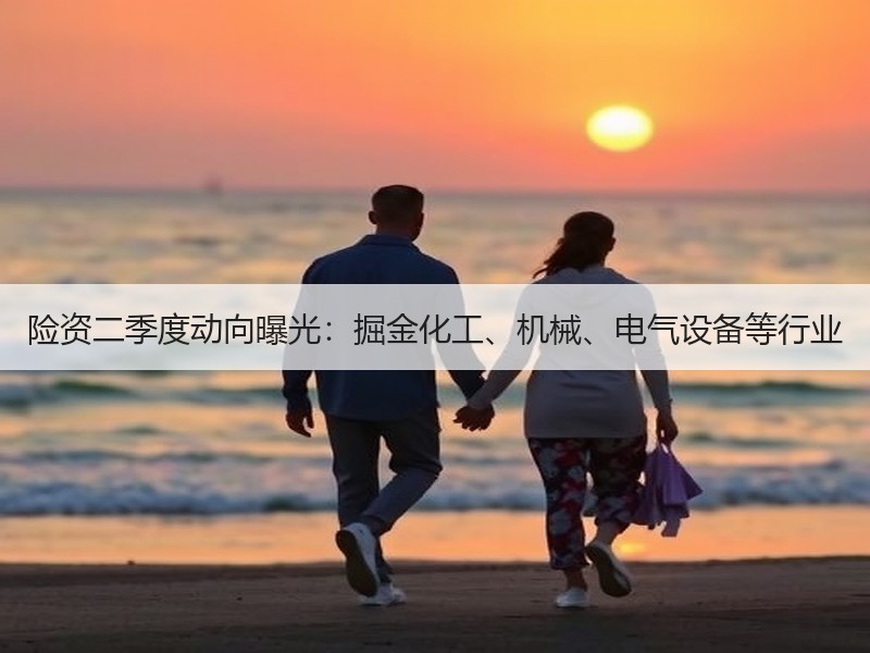 险资二季度动向曝光：掘金化工、机械、电气设备等行业