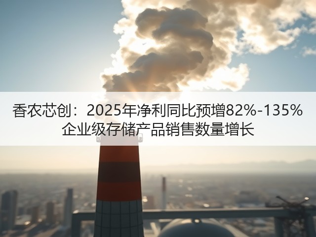 香农芯创：2025年净利同比预增82%-135% 企业级存储产品销售数量增长(图1)
