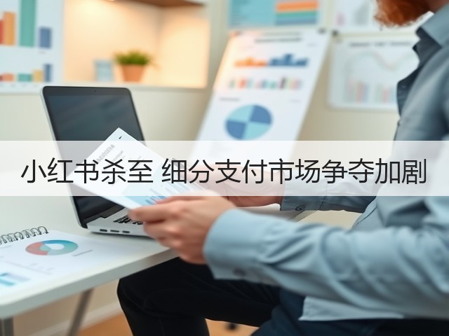 小红书杀至 细分支付市场争夺加剧(图3) 小红书杀至 细分支付市场争夺加剧(图3)