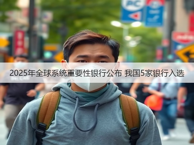 2025年全球系统重要性银行公布 我国5家银行入选(图2) 2025年全球系统重要性银行公布 我国5家银行入选(图2)
