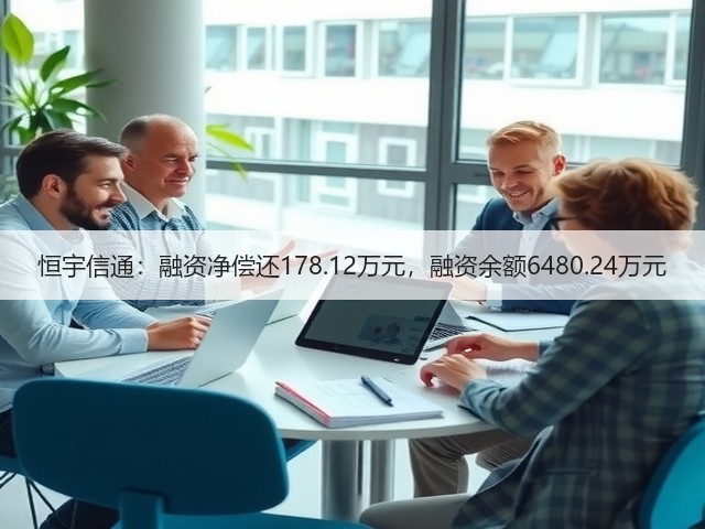 恒宇信通:融资净偿还178.12万元,融资余额6480.24万元(图3) 恒宇信通:融资净偿还178.12万元,融资余额6480.24万元(图3)