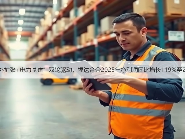 “海外扩张+电力基建”双轮驱动,福达合金2025年净利润同比增长119%至220%(图3) “海外扩张+电力基建”双轮驱动,福达合金2025年净利润同比增长119%至220%(图3)