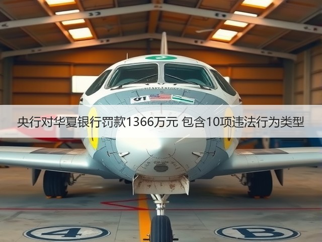 央行对华夏银行罚款1366万元 包含10项违法行为类型(图3)