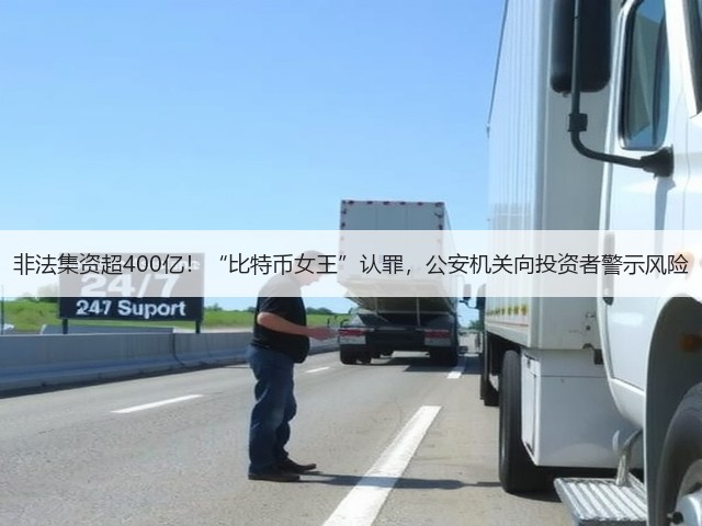 非法集资超400亿！“比特币女王”认罪，公安机关向投资者警示风险(图2)