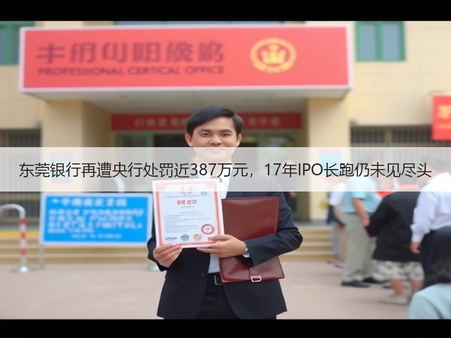 东莞银行再遭央行处罚近387万元,17年IPO长跑仍未见尽头(图2) 东莞银行再遭央行处罚近387万元,17年IPO长跑仍未见尽头(图2)