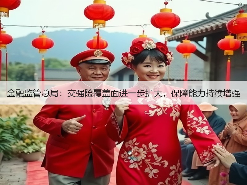 金融监管总局：交强险覆盖面进一步扩大，保障能力持续增强