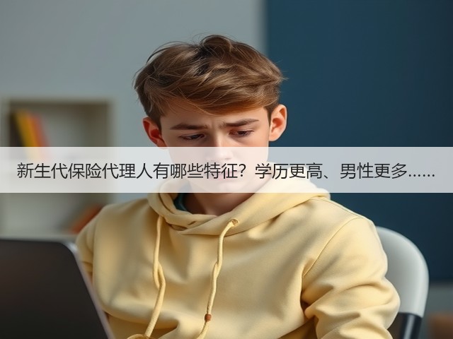新生代保险代理人有哪些特征？学历更高、男性更多……(图2)
