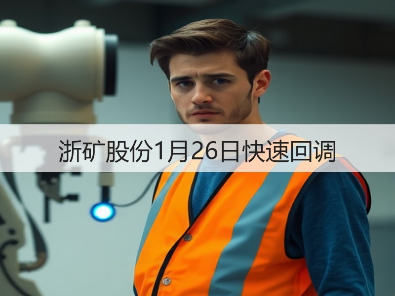 浙矿股份1月26日快速回调