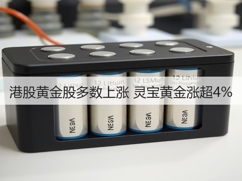 港股黄金股多数上涨 灵宝黄金涨超4%