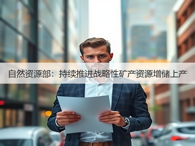 自然资源部:持续推进战略性矿产资源增储上产(图2) 自然资源部:持续推进战略性矿产资源增储上产(图2)