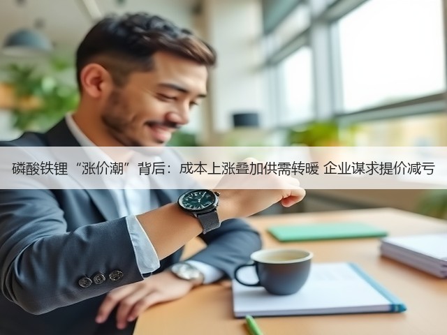 磷酸铁锂“涨价潮”背后:成本上涨叠加供需转暖 企业谋求提价减亏(图3) 磷酸铁锂“涨价潮”背后:成本上涨叠加供需转暖 企业谋求提价减亏(图3)