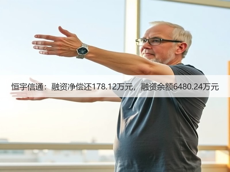 恒宇信通：融资净偿还178.12万元，融资余额6480.24万元