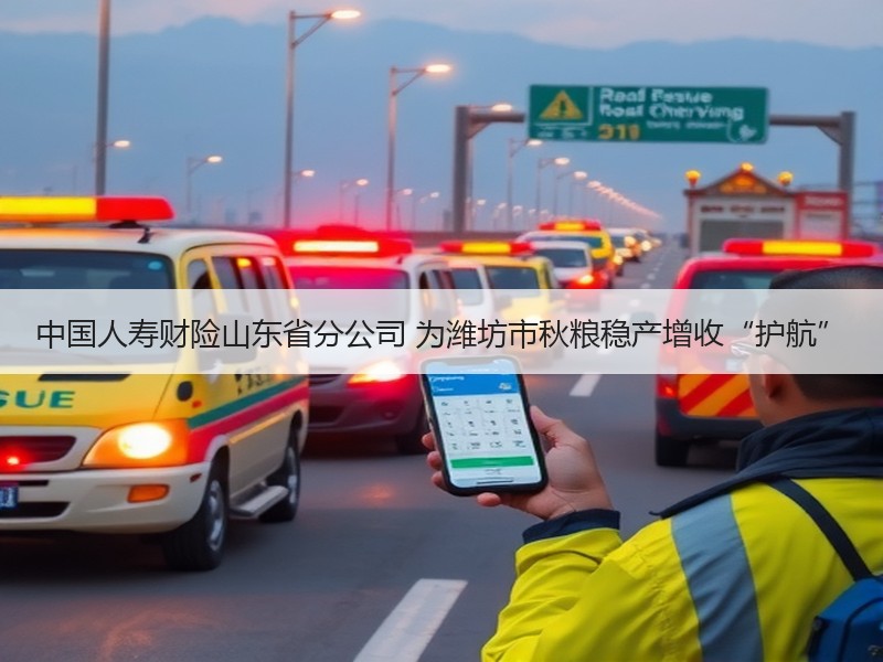 中国人寿财险山东省分公司 为潍坊市秋粮稳产增收“护航”