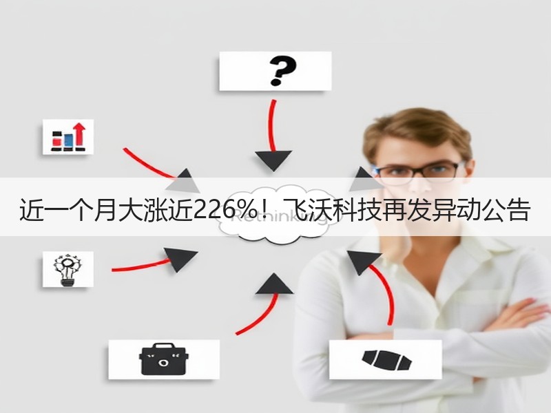 近一个月大涨近226%！飞沃科技再发异动公告
