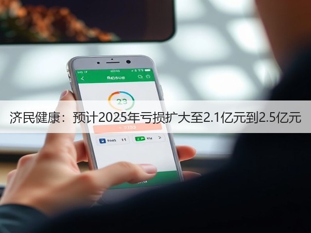 济民健康:预计2025年亏损扩大至2.1亿元到2.5亿元(图3) 济民健康:预计2025年亏损扩大至2.1亿元到2.5亿元(图3)