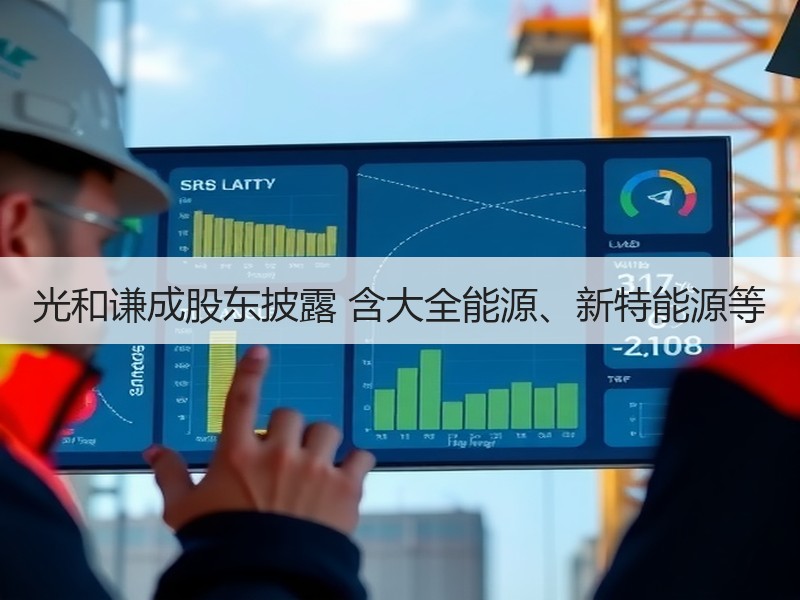 光和谦成股东披露 含大全能源、新特能源等