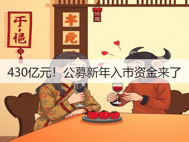 430亿元！公募新年入市资金来了(图1)