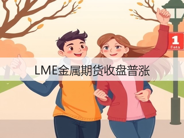 LME金属期货收盘普涨(图1)