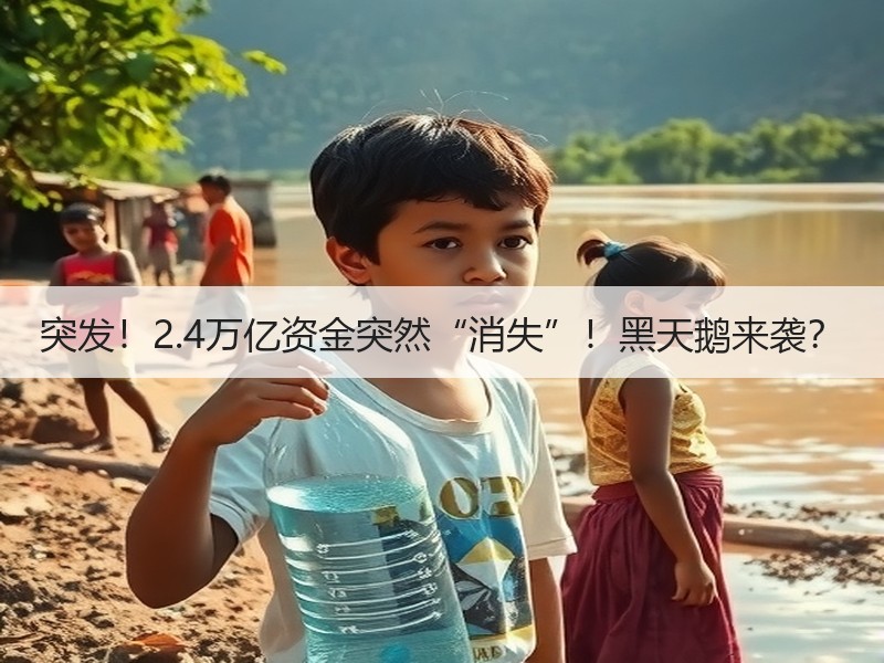 突发！2.4万亿资金突然“消失”！黑天鹅来袭？