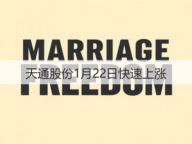 天通股份1月22日快速上涨(图3)