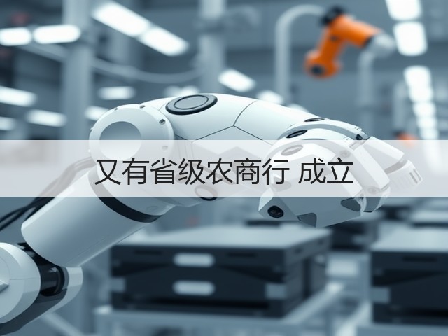 又有省级农商行 成立(图1)