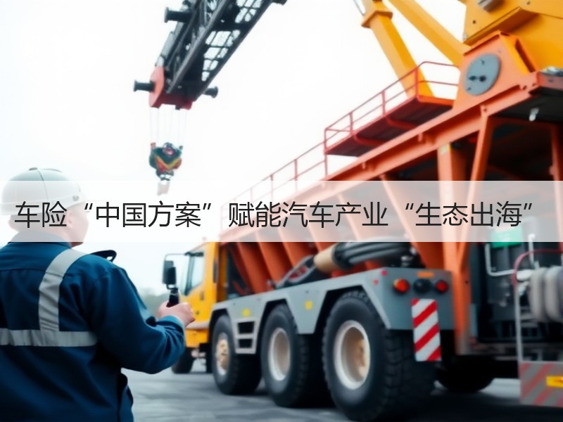 车险“中国方案”赋能汽车产业“生态出海”