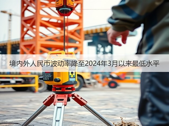 境内外人民币波动率降至2024年3月以来最低水平(图3) 境内外人民币波动率降至2024年3月以来最低水平(图3)