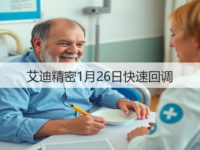艾迪精密1月26日快速回调(图2)