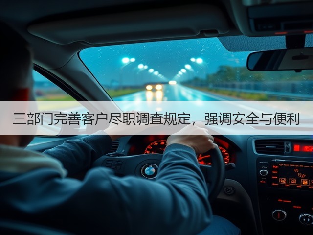 三部门完善客户尽职调查规定，强调安全与便利(图1)