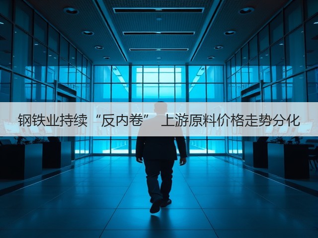 钢铁业持续“反内卷” 上游原料价格走势分化(图1) 钢铁业持续“反内卷” 上游原料价格走势分化(图1)