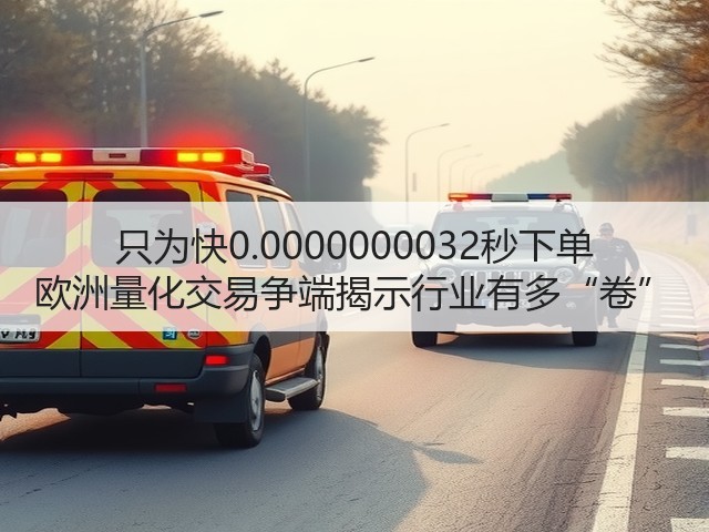 只为快0.0000000032秒下单 欧洲量化交易争端揭示行业有多“卷”(图1) 只为快0.0000000032秒下单 欧洲量化交易争端揭示行业有多“卷”(图1)