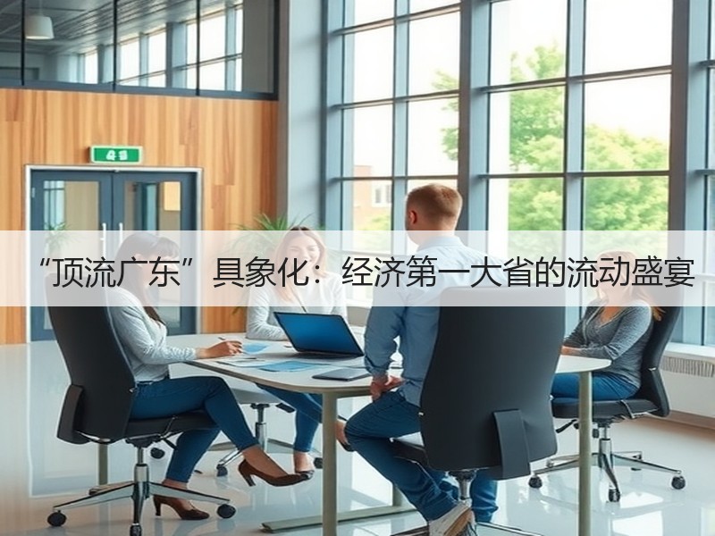 “顶流广东”具象化：经济第一大省的流动盛宴
